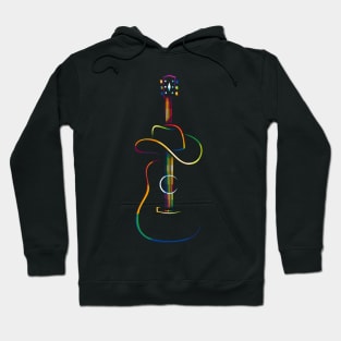 A guitar pop art Hoodie